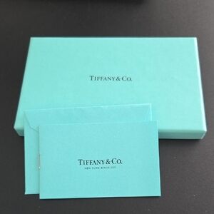 Tiffany & Co. Aqua Textured Card Holder